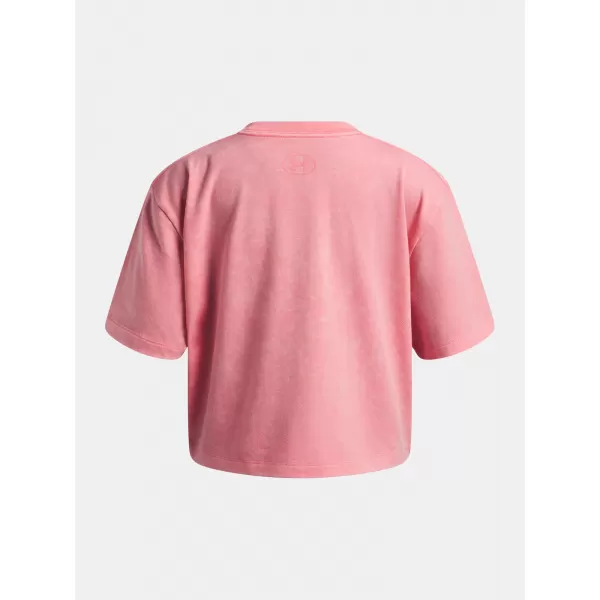  Tricou fetita UNDER ARMOUR UA G RIVAL WASH SS 6011673-600 ROZ 