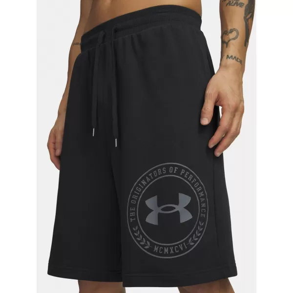  Pantaloni scurți pentru bărbați UNDER ARMOUR RIVAL LW GRAPHIC SHORTS 6014689-001 NEGRU 