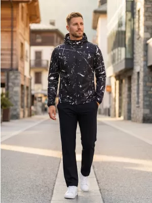 Jachetă softshell premium pentru bărbați ALTISPORT VOJ/ALM034JACK01 NEGRU
