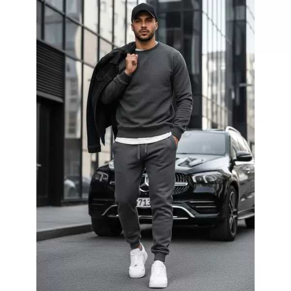  Hanorac pentru bărbați DSTREET BX2405 GRI ÎNCHIS 