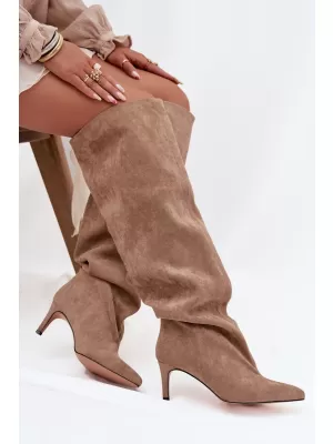 Cizme de dama BOTO MAVILLA 38997 KAKI