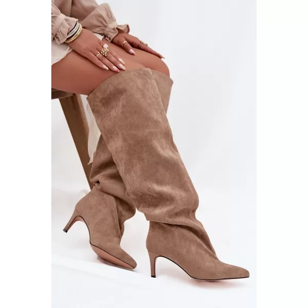  Cizme de dama BOTO MAVILLA 38997 KAKI 