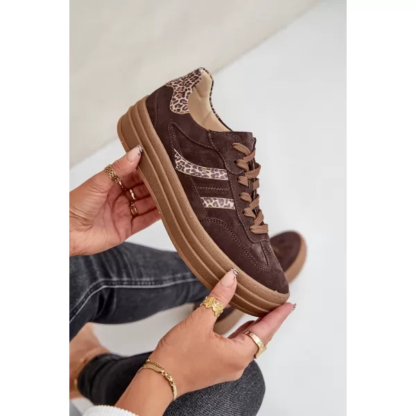  Pantofi de dama ZAZOO N1176 MARO/BEJ 