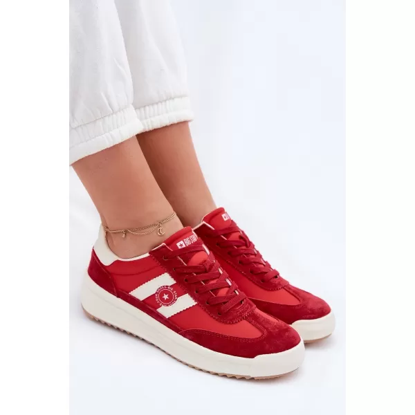  Adidasi de dama BIG STAR TT274158 RED Pantofi Big Star 