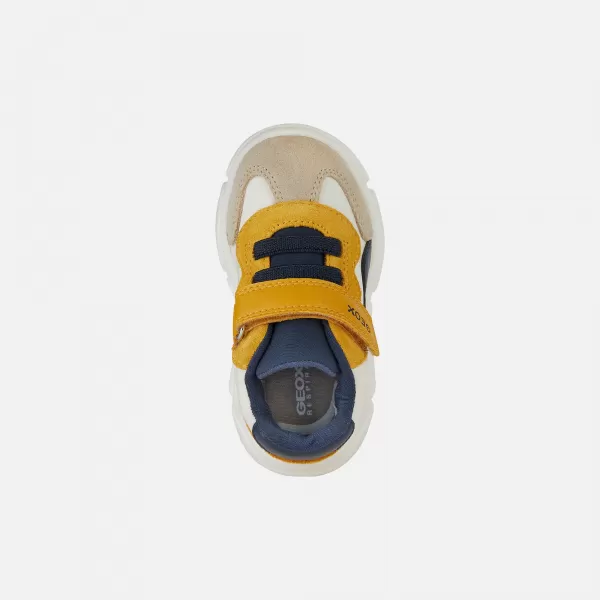  Adidași pentru băieți GEOX CIUFCIUF B455RB0FU22CQ62P BEJ 