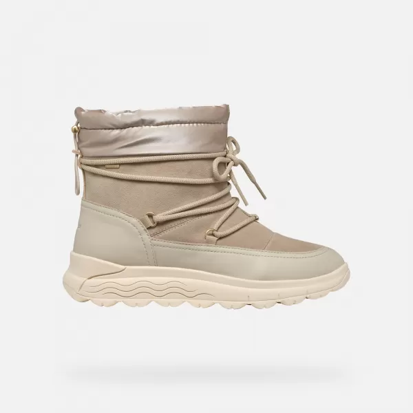  Botine de dama GEOX SPHERICA 4X4 ABX G004652 BEJ 