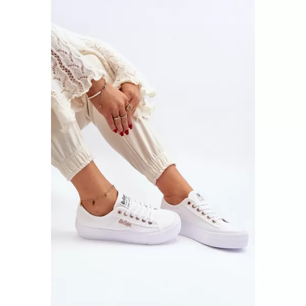  Adidași de damă LEE COOPER LCW-24-31-2725 ALB 