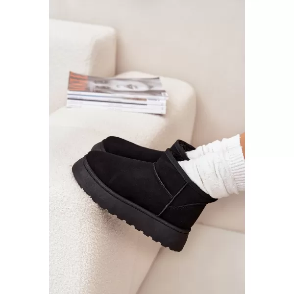  Oameni de zăpadă pentru femei BOTO VESIRAE 38633 NEGRU 