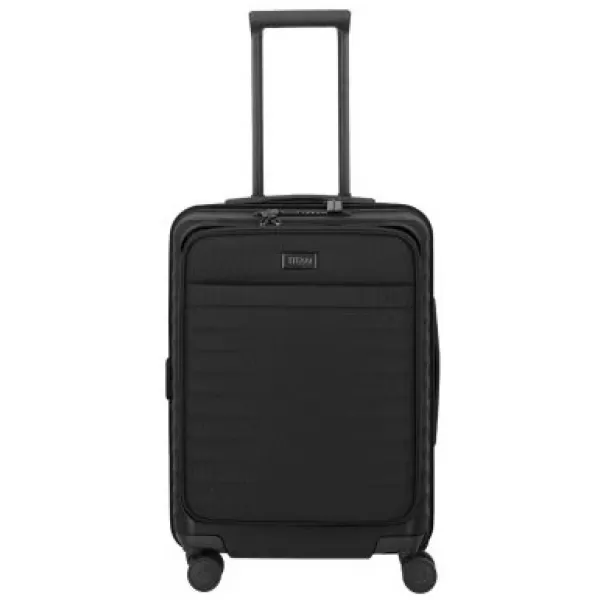  Bagaj de mână TITAN Upgrade S23 Front pocket MADRASTRA NEAGRA 