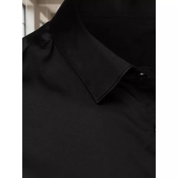  Cămașă pentru bărbați DSTREET DX2538 NEGRU 