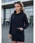 Rochie DSTREET EY1936 ALBASTRU ÎNCHIS