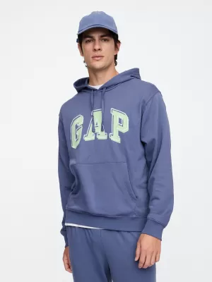 Hanorac pentru bărbați GAP HERITAGE LOGO PULLOVER HOODIE 868460-06 ALBASTRU LINISTIT