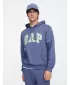 Hanorac pentru bărbați GAP HERITAGE LOGO PULLOVER HOODIE 868460-06 ALBASTRU LINISTIT