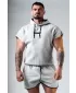Top cârpă de antrenament HERO 297 LIGHT GREY Nebbia