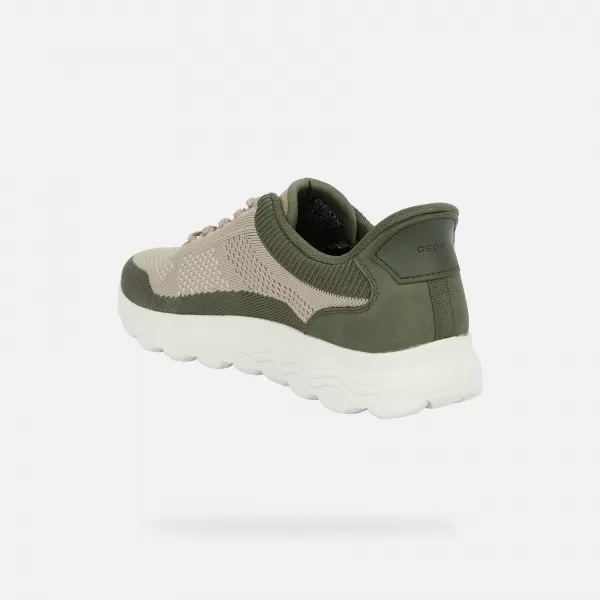  Adidași pentru bărbați GEOX SPHERICA PLUS FAST IN G014663 BEJ 
