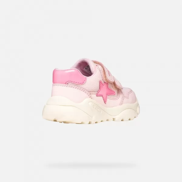  Adidași pentru fete GEOX CIUFCIUF B655QA0BC14C0808 ROZ DESCHIS 