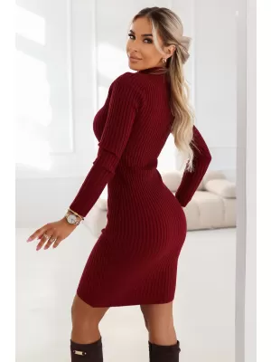 Rochie NUMOCO 652-1 BURGUNDIA