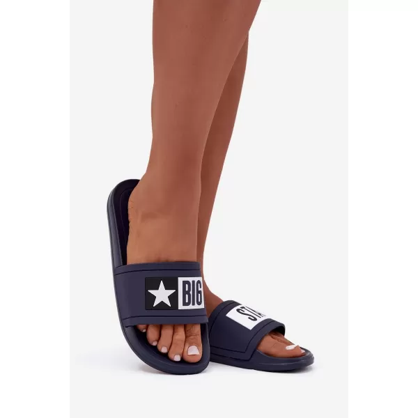  Papuci dama BIG STAR DD274A265 ALBASTRU Pantofi Big Star 