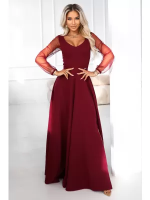 Rochie NUMOCO 640-1 BURGUNDIA