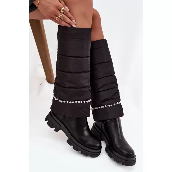  Cizme de dama BOTO IRVETTE 40092 NEGRU 