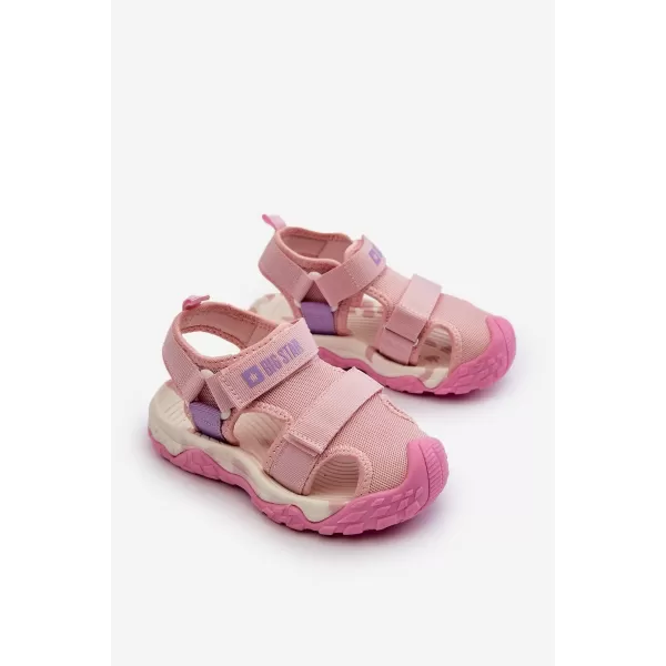  Sandale copii BIG STAR NN374238 ROZ Pantofi Big Star 