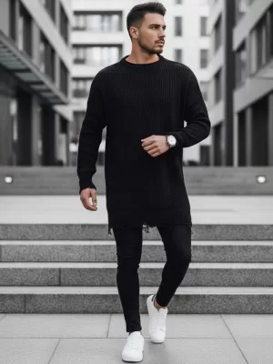 Pulover pentru bărbați DSTREET WX1962 NEGRU