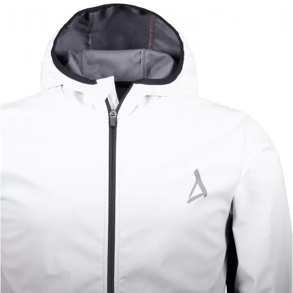  Jachetă softshell premium pentru bărbați ALTISPORT VOJ/ALM126JACK01 ALB-NEGRU 
