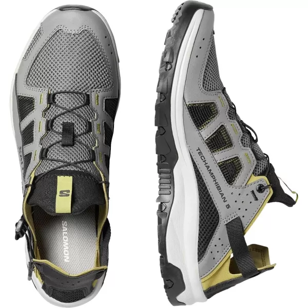  Pantofi pentru bărbați SALOMON TECHAMPHIBIAN 5 L49227700 CASTLEROCK/SALCIE/NEGRU 