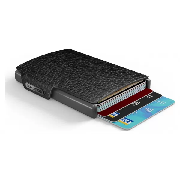  Portofel MONDRAGHI ONE NEGRU 