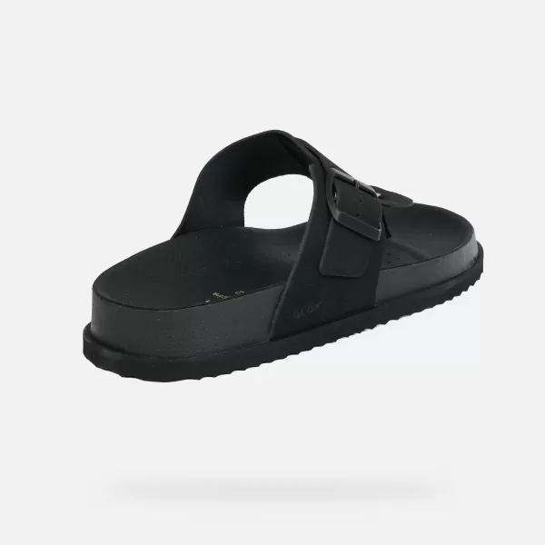  Papuci pentru bărbați GEOX PARNAIBA G014438 NEGRU 