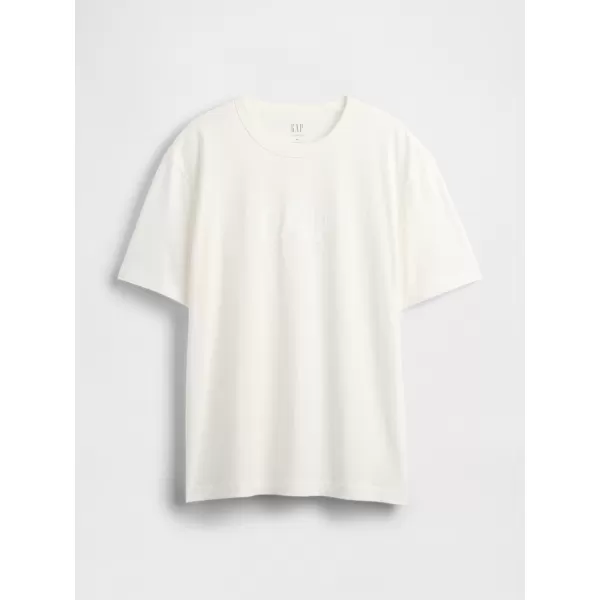  Tricou pentru bărbați GAP HIGH DENSITY LOGO TEE 782369-01 NOU ALB 