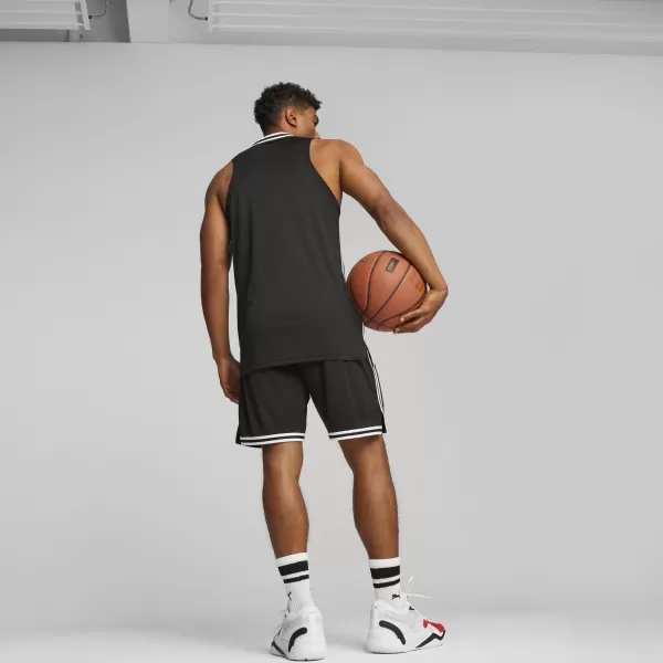  Maieu funcțional pentru bărbați PUMA HOOPS TEAM GAME JERSEY 676628-01 PUMA NEGRU 