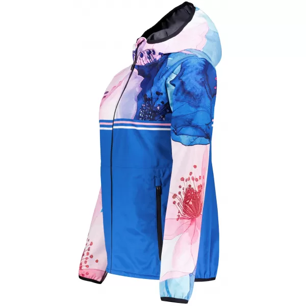  Jachetă softshell premium pentru femei ALTISPORT VOJ/ALW117JACK01 ALBASTRU/ROZ 
