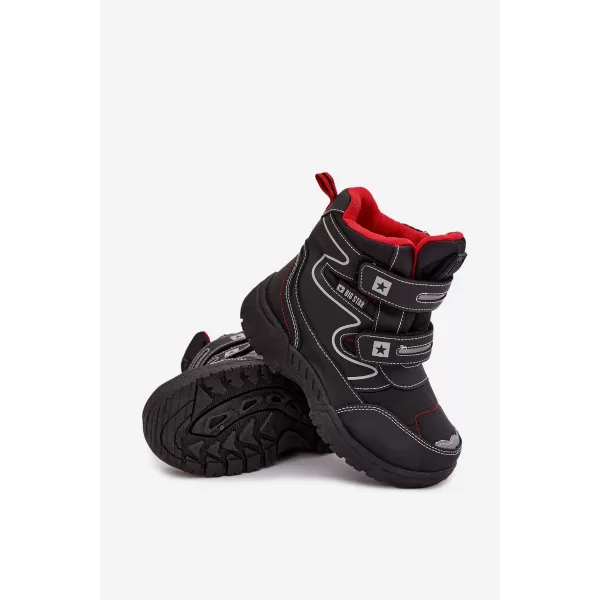  Cizme de zapada pentru copii BIG STAR OO374049 NEGRI Pantofi Big Star 