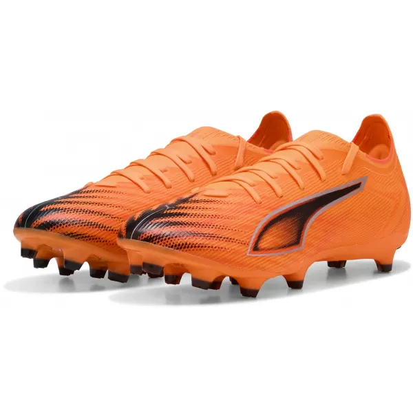  Cizme PUMA ULTRA 6 MATCH FG/AG 108514-03 CĂLDURĂ FOC/NEGRU/ROȘU STRĂLUCITOR 