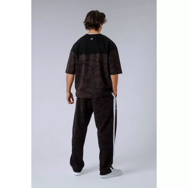  Tricou supradimensionat POWER 898 DARK BROWN CAMO Nebbia 