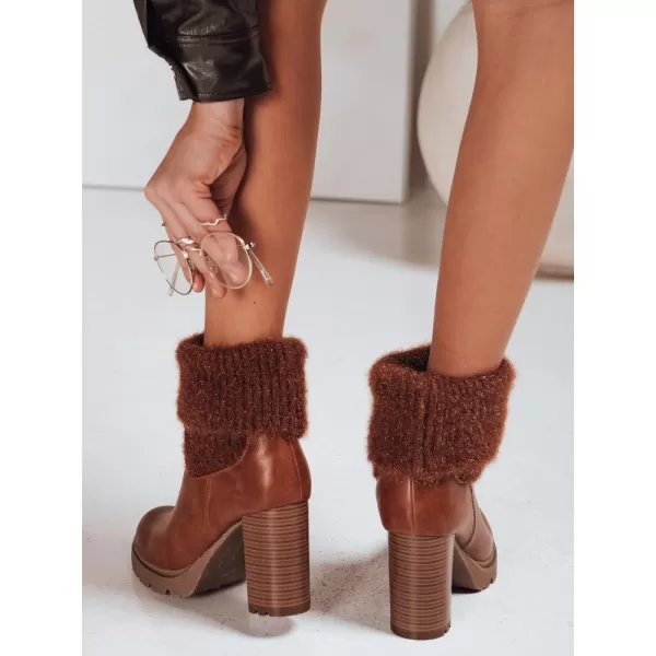  Pantofi de dama DSTREET ZY1310 CARAMEL 