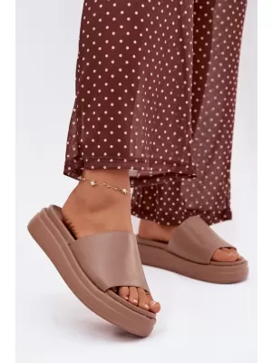 Papuci de damă BOTO TANELISSE 41301 KAKI
