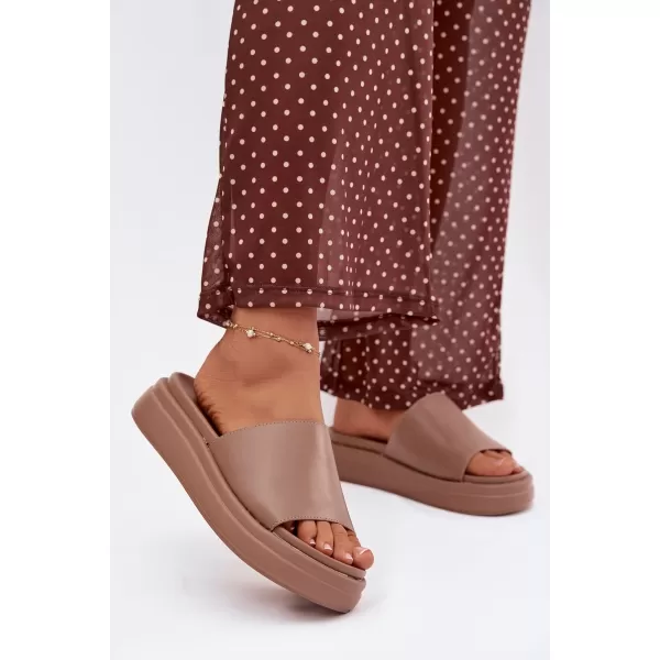  Papuci de damă BOTO TANELISSE 41301 KAKI 