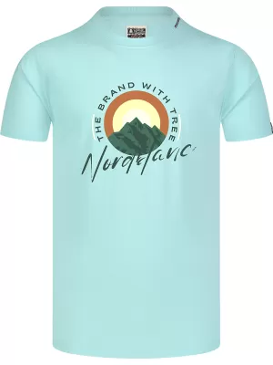 Tricou pentru bărbați NORDBLANC SUNRISE NBSMT8152 ALBASTRU DESCHIS