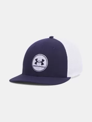 Şapcă bărbătească UNDER ARMOUR M DRIVE PM STR 1389887-410 ALBASTRU