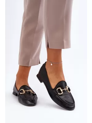 Mocasini de dama BOTO ILUVANA 30347 NEGRU