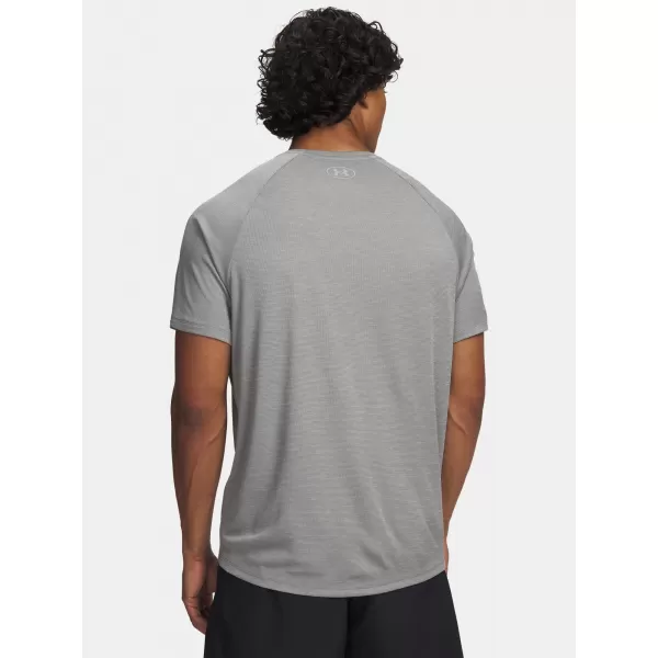  Tricou pentru bărbați UNDER ARMOUR TECH TEXTURED SS 1382796-709 VERDE 