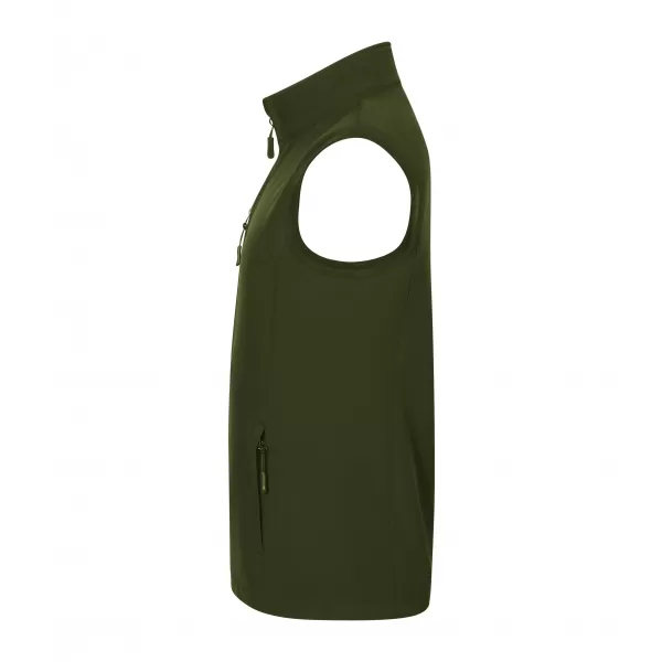  Vestă softshell pentru bărbați ALTISPORT NoPrint NP/ALM865 MILITAR 