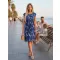 Rochie ALTISPORT HALEY ALBASTRU ÎNCHIS