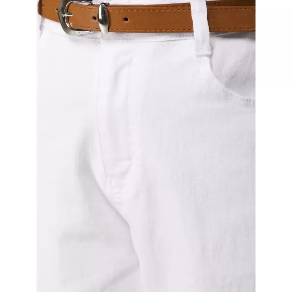 Pantaloni de dama DSTREET UY2884 ALB 