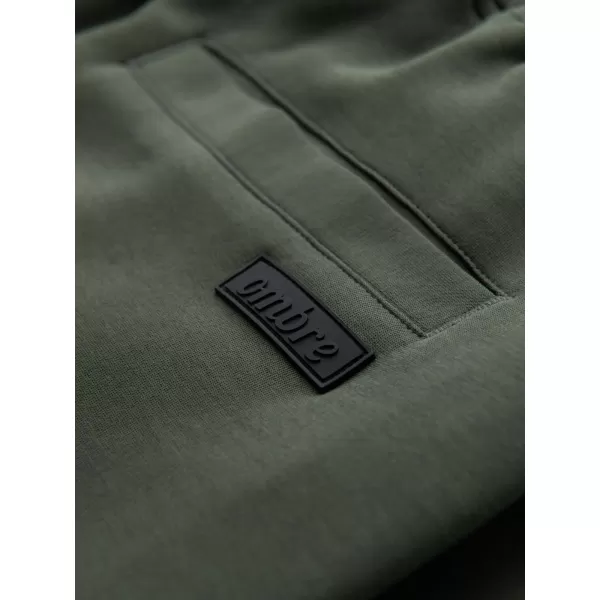  Pantaloni de trening pentru bărbați OMBRE OM-PASK-0281 VERDE MĂSLINIU ÎNCHIS 
