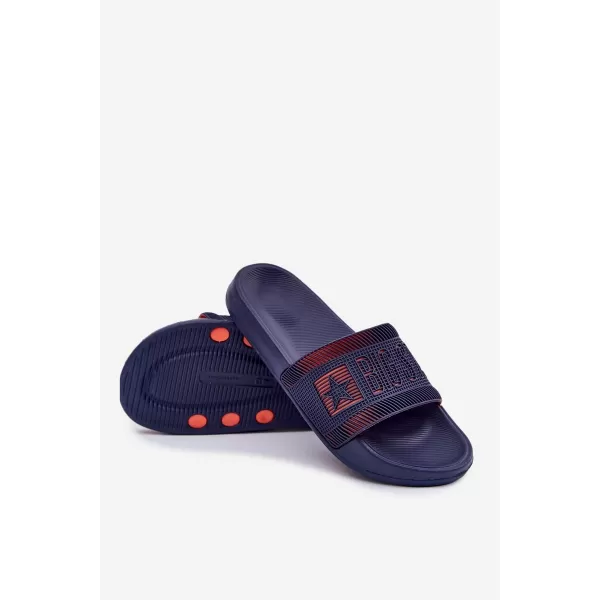 Flip-flops pentru bărbați BIG STAR RR174A052 BLUE Big Star Pantofi 
