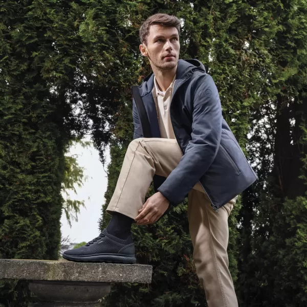  Adidași pentru bărbați GEOX SPHERICA G006450 ALBASTRU ÎNCHIS 