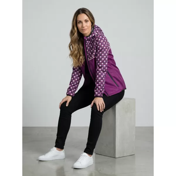  Jachetă softshell premium pentru femei ALTISPORT VOJ/ALW048JACK01 VIOLET 